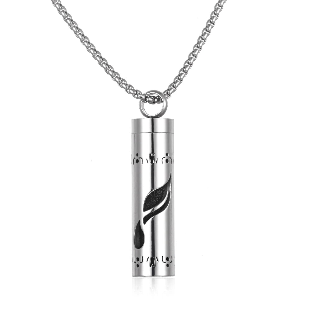 Aroma Therapy Essential Oil Diffuser Locket Necklace