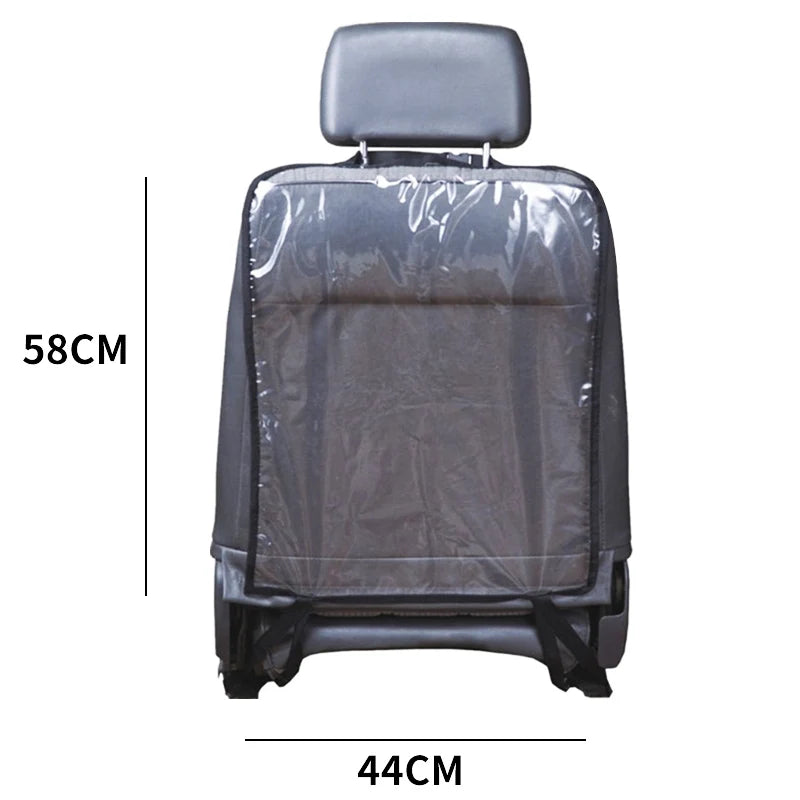 Multi-Pocket Car Seat Back Organizer with Touch Screen Tablet Holder