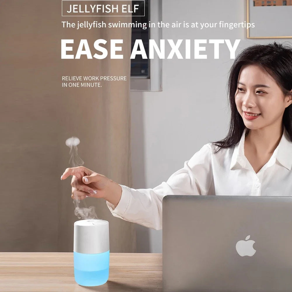 Jellyfish Mist portable Mini Humidifier & Essential Oil Diffuser