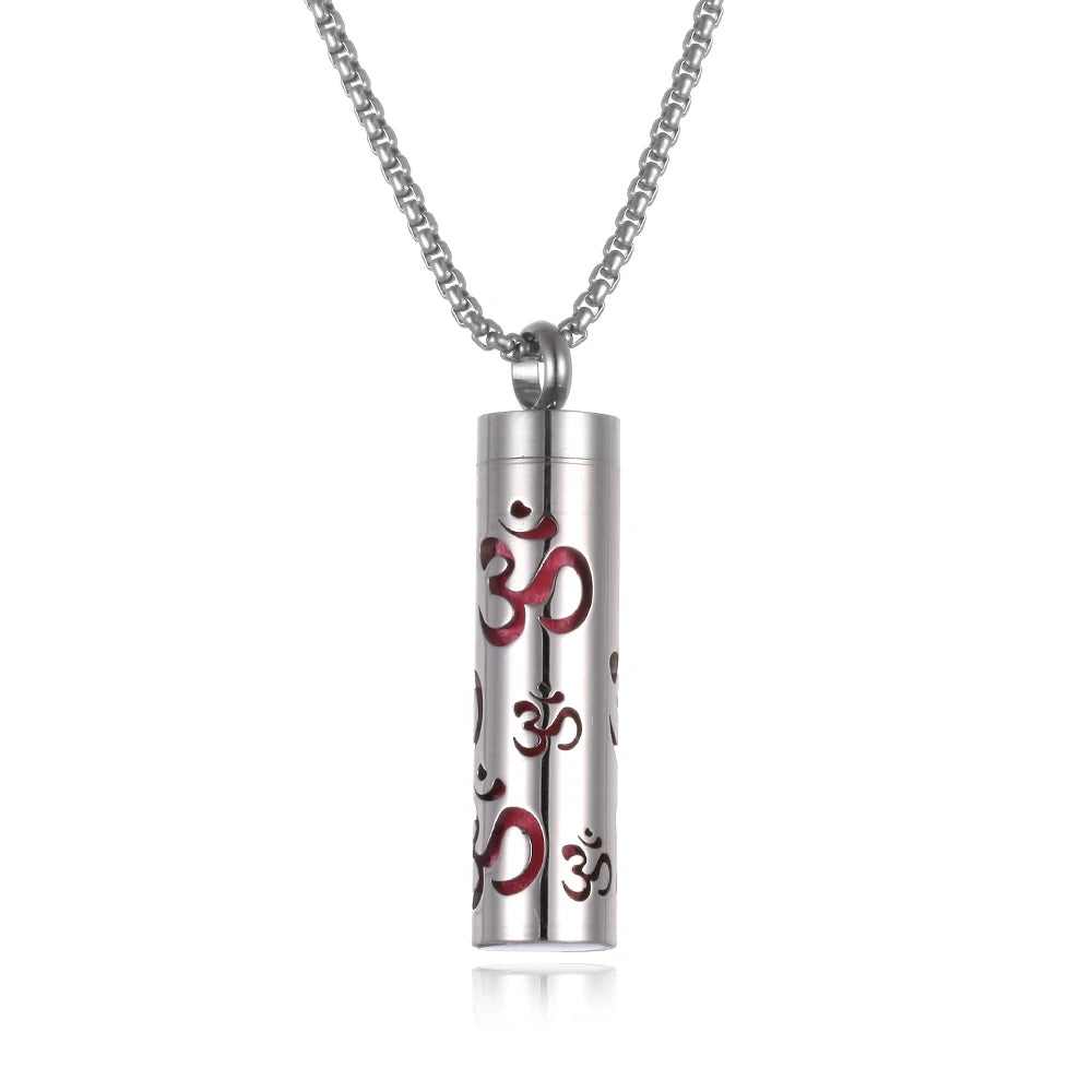 Aroma Therapy Essential Oil Diffuser Locket Necklace