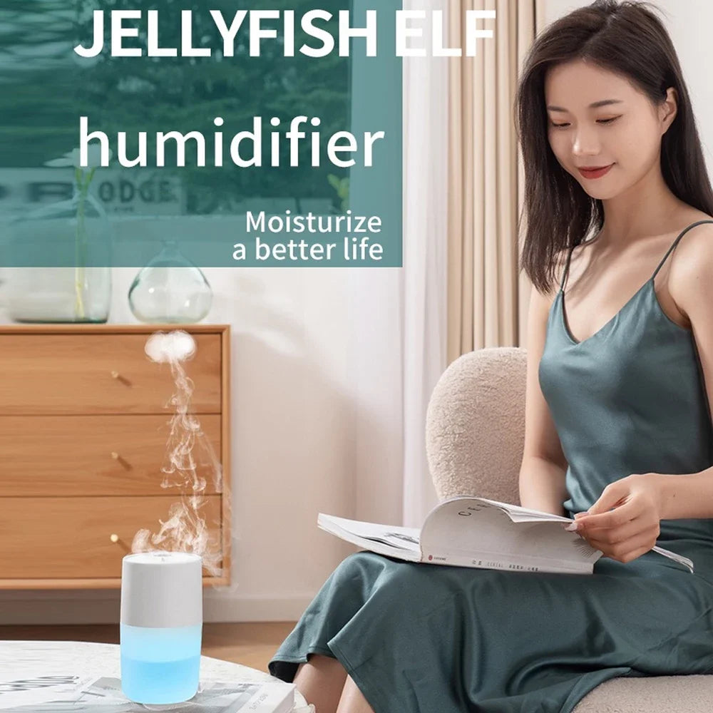 Jellyfish Mist portable Mini Humidifier & Essential Oil Diffuser